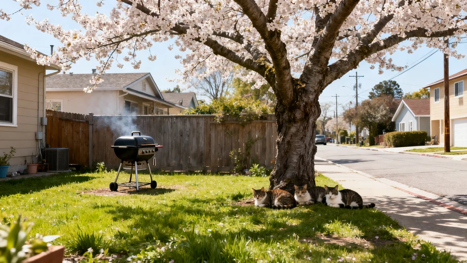 Who Knew Your Casual Backyard Barbecue Is Tied To The Unusual 90-Degree February Heat Wave