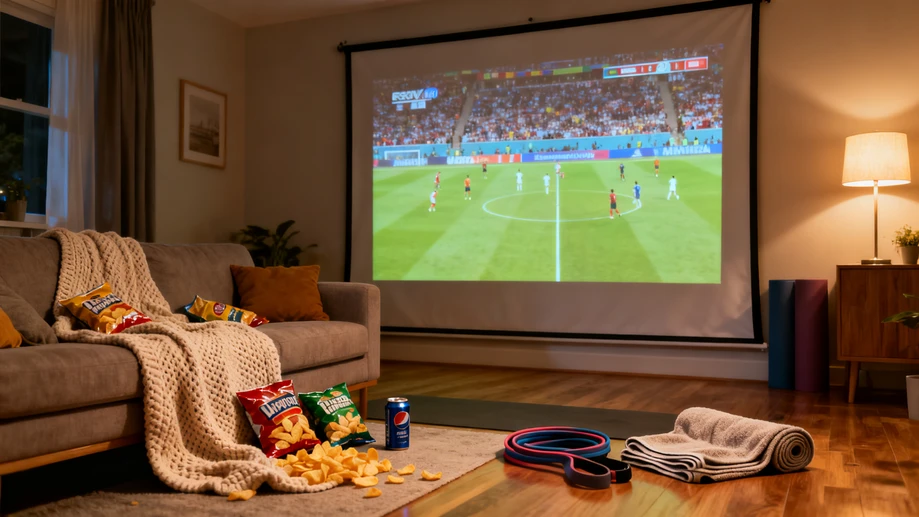 Who Says Diehard World Cup Fans Have To Sore All Over After A Full Month Of Match Binge