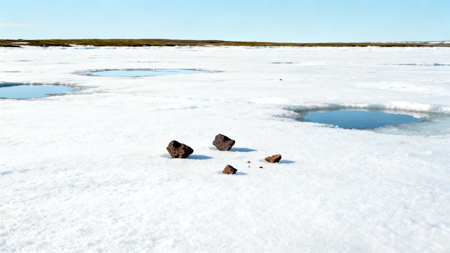 Did you know tiny meteorite fragments found on frozen Arctic sea ice hold the solar system’s unread baby photos