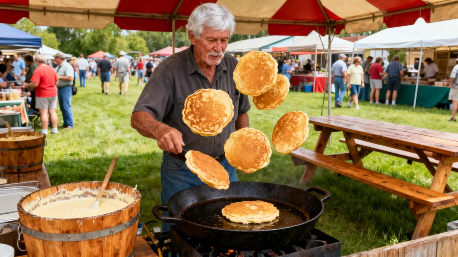 Who Knew A Regular Breakfast Pancake Could Land A Small Town Cook A 17-Year Unbroken Guinness World Record