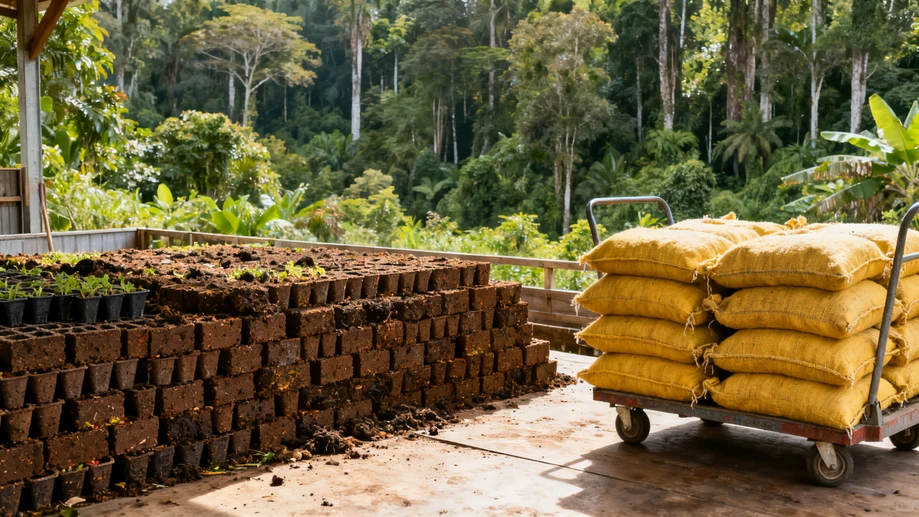Wait, your leftover apple cores can help regrow rainforests thousands of miles away?