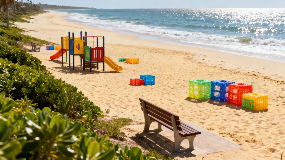 You Won’t Believe What This Small Seaside Town Made Out Of 17 Tons Of Discarded Beach Trash