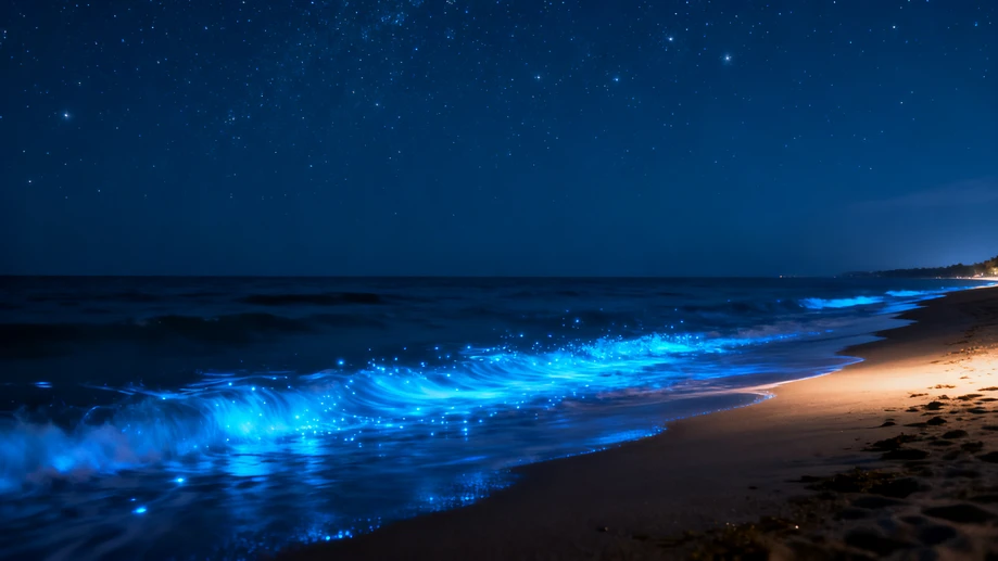 Is This Glowing Ocean Real or Just a Myth?