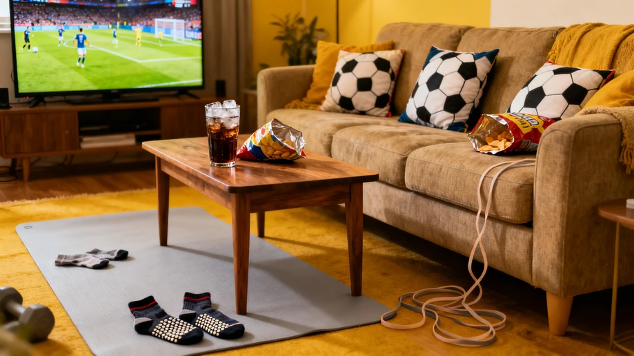 Can You Match The World Cup Pro Players’ Stretching Routine Without Leaving Your Couch