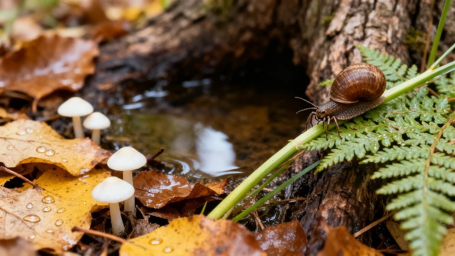 Seven Underappreciated Tiny Forest Creatures Pull Off A Mass Coordinated Show Right After Rain Stops
